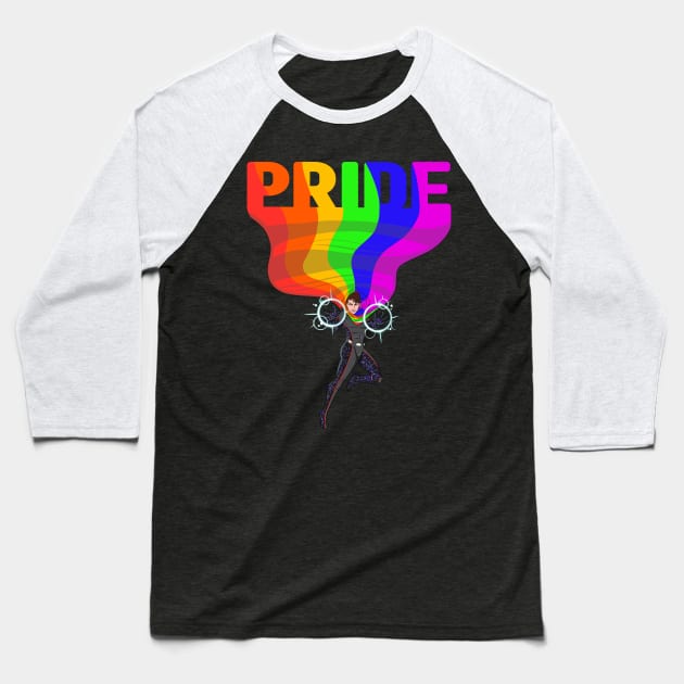 Wiccan Pride Baseball T-Shirt by ChangoATX